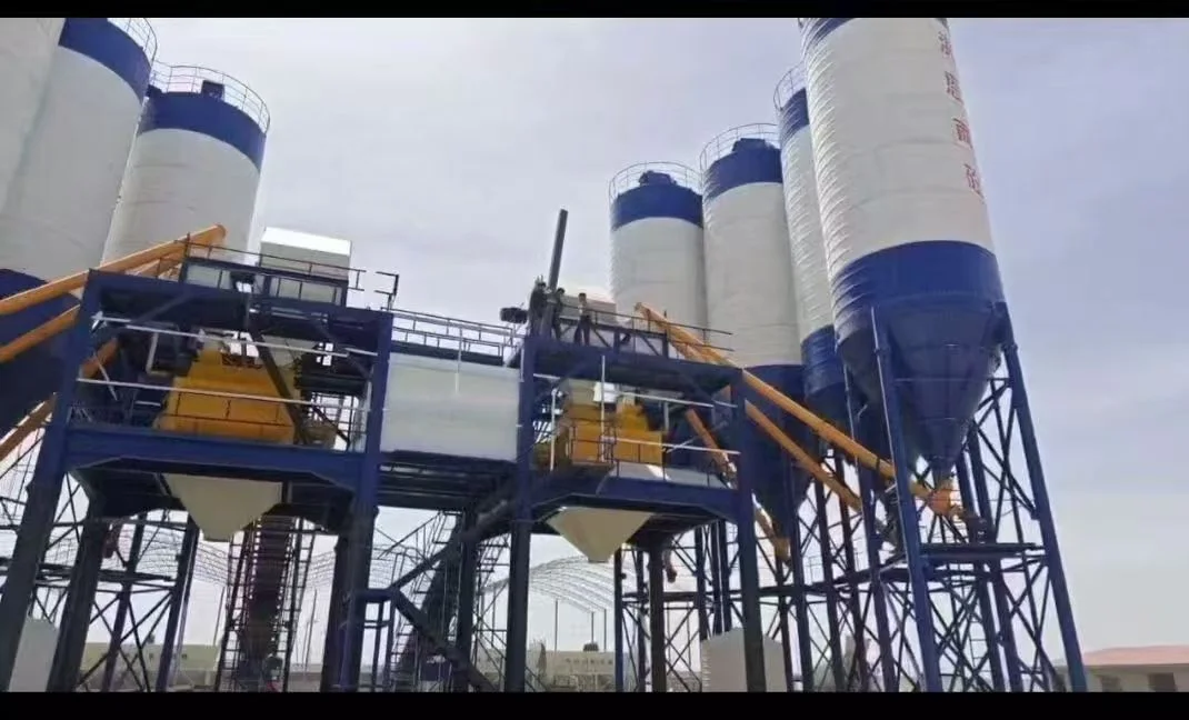 How to dismantle a concrete batching plant